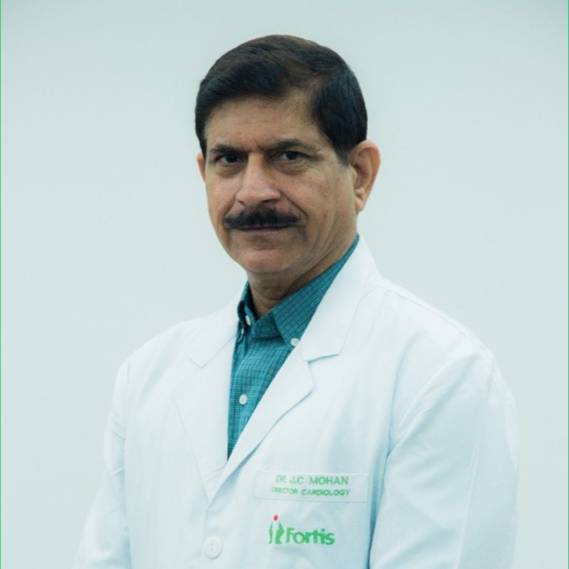 Dr. Jagdish Chander Mohan Cardiac Sciences | Interventional Cardiology Fortis Hospital, Shalimar Bagh