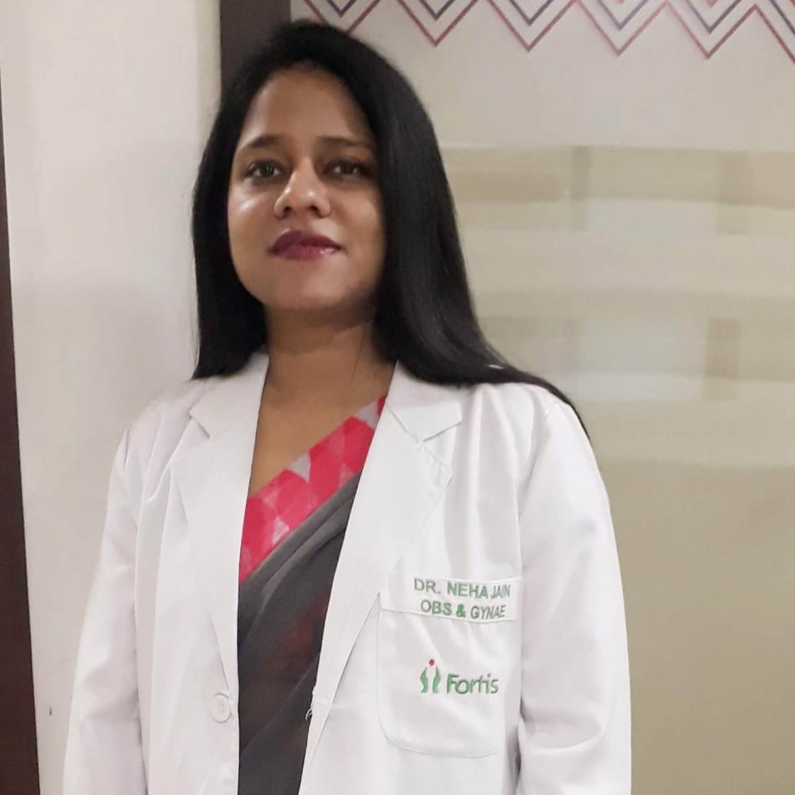 Dr. Neha Jain Obstetrics and Gynaecology Fortis Flt. Lt. Rajan Dhall Hospital, Vasant Kunj