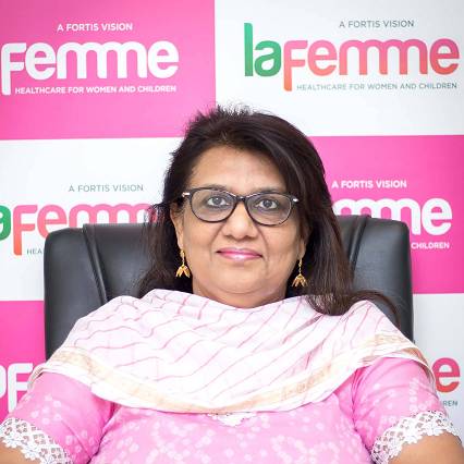 Dr. Anita Gupta Obstetrics and Gynaecology Fortis La Femme, Greater Kailash