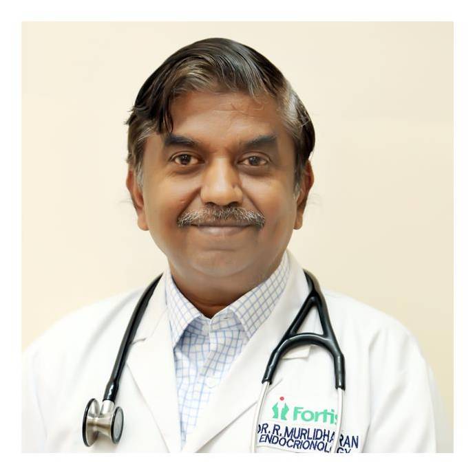 Dr. R Muralidharan Diabetology/Endocrinology | Endocrinology Fortis Hospital, Mohali