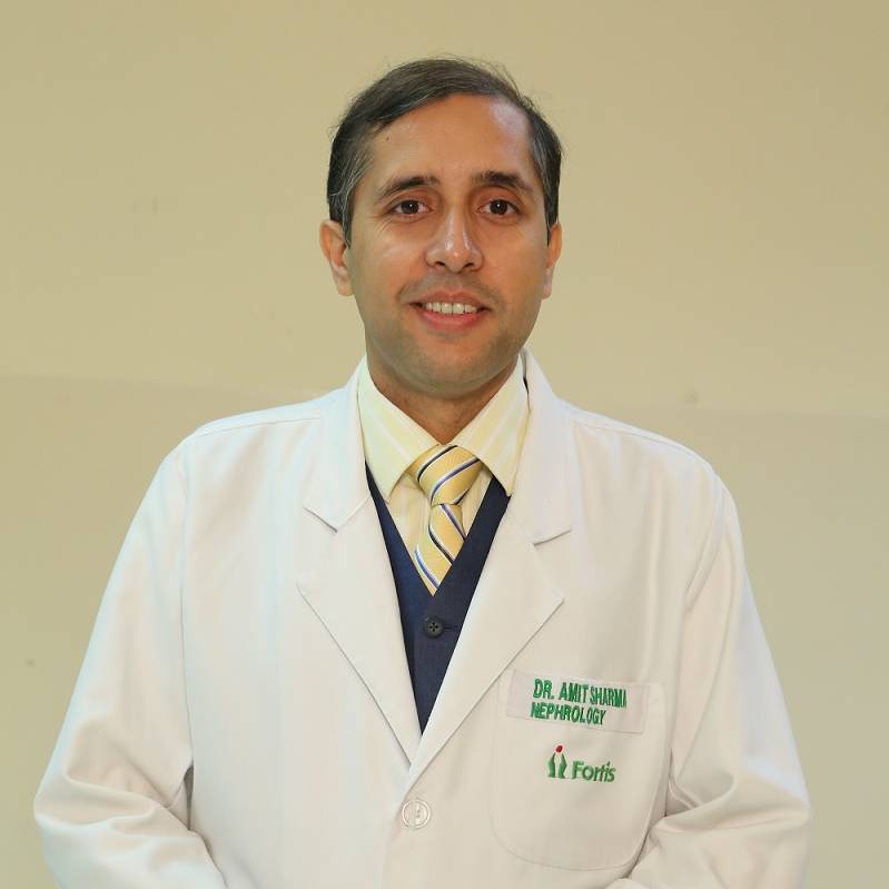 Dr. Amit Sharma Nephrology Fortis Hospital, Mohali